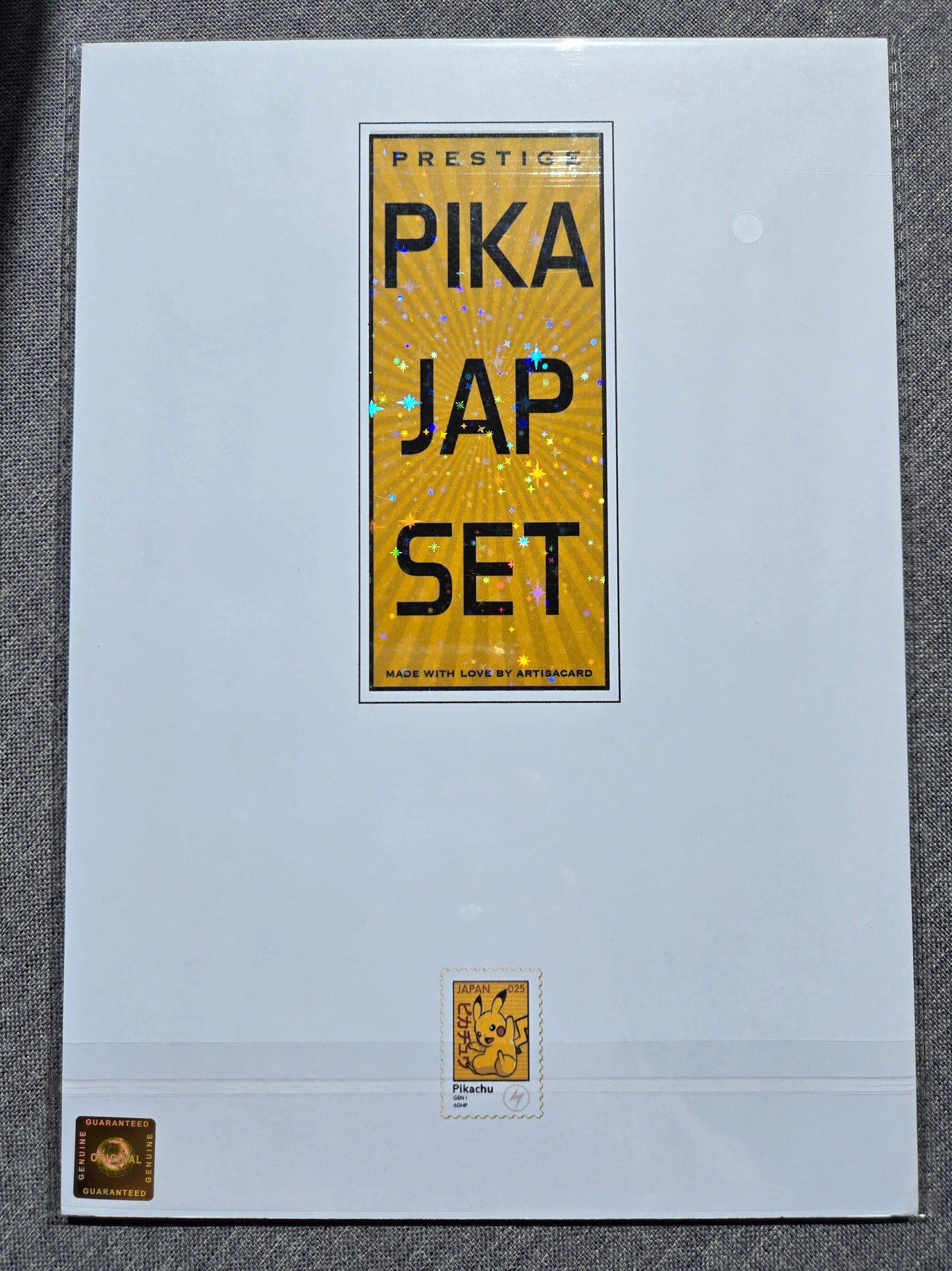 Set Pikachu Japanese Wizards Style 90's