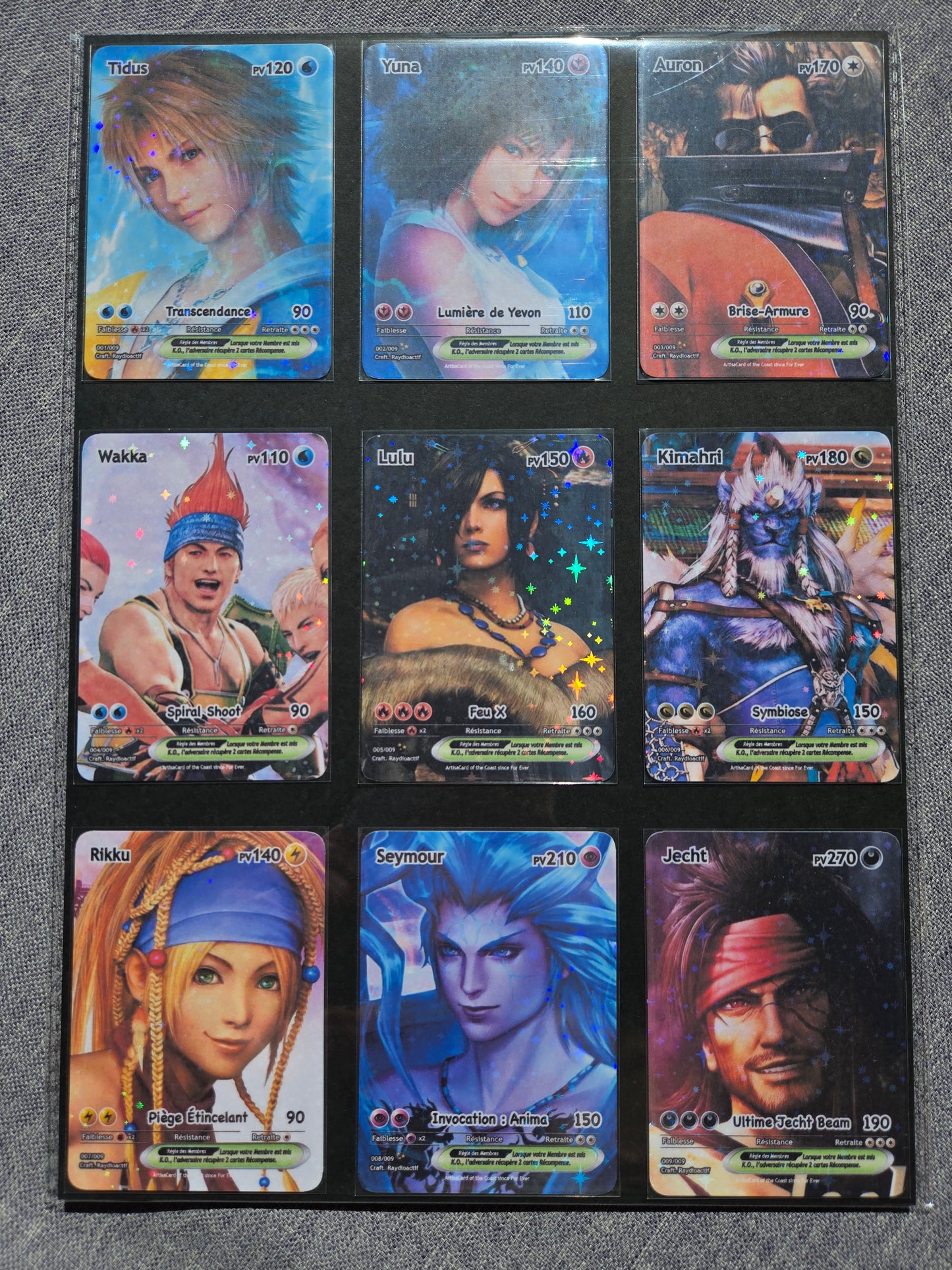 Set Final Fantasy X