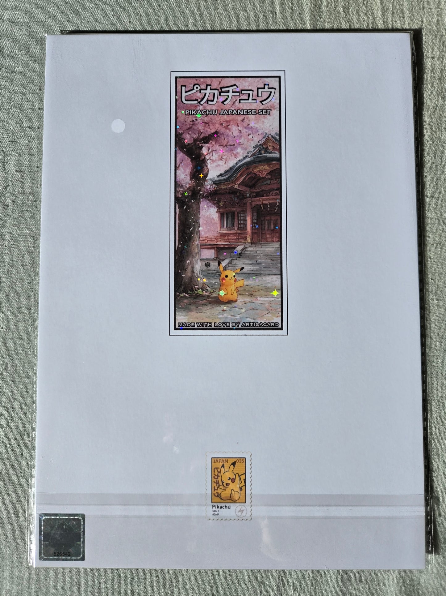 Set Pikachu Japanese Wizards Style 90's (JPN)