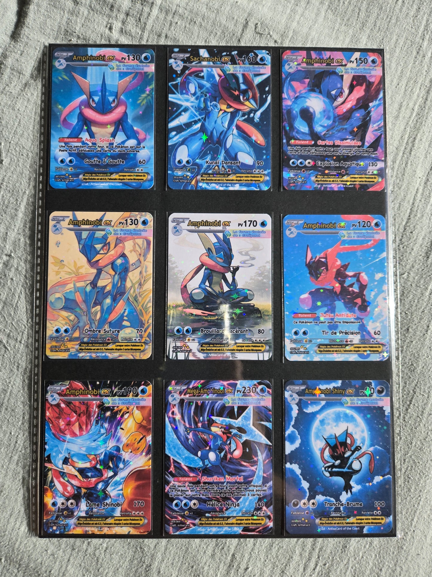 Amphinobi - Pokémon Set