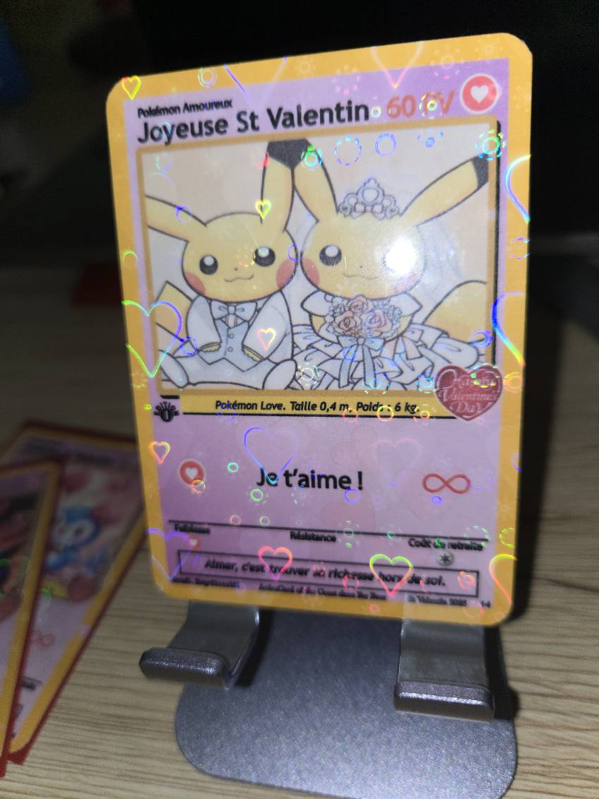 Pikachu Mariage / Saint Valentin