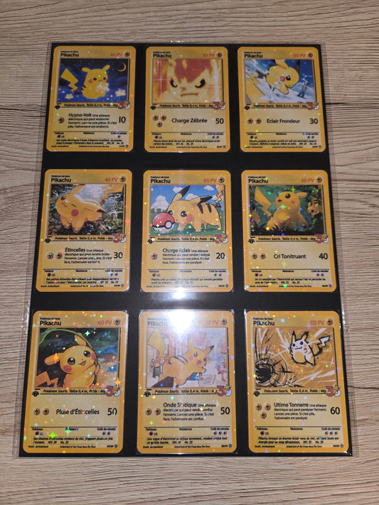 Set Pokémon 30th Pikachu