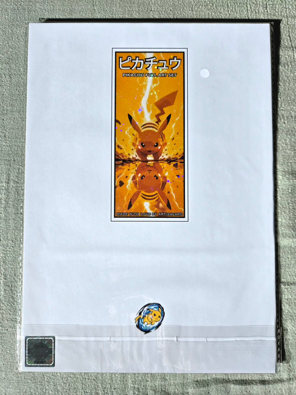 Set Pikachu Ex Full Art