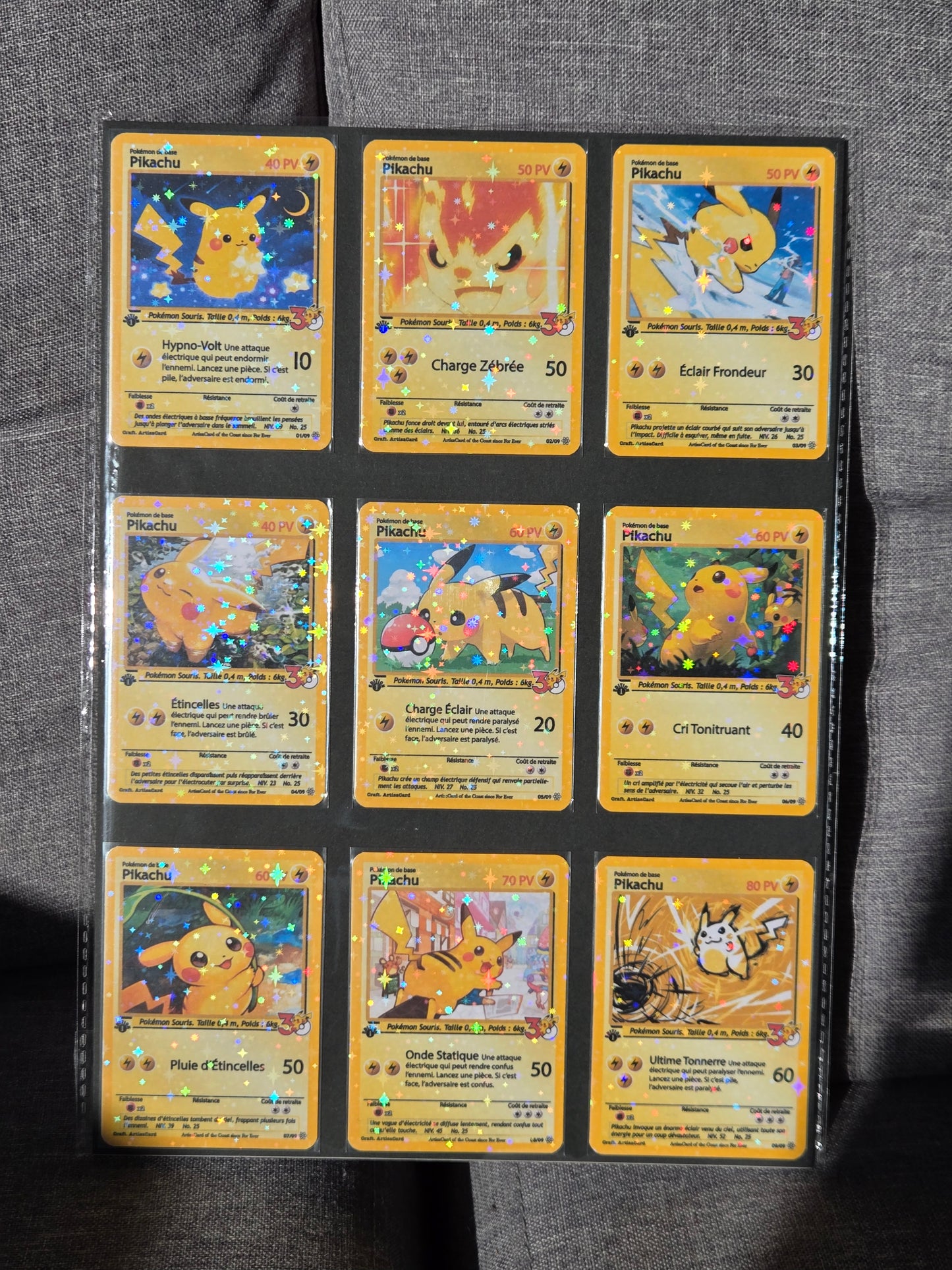 Set Pokémon 30th Pikachu