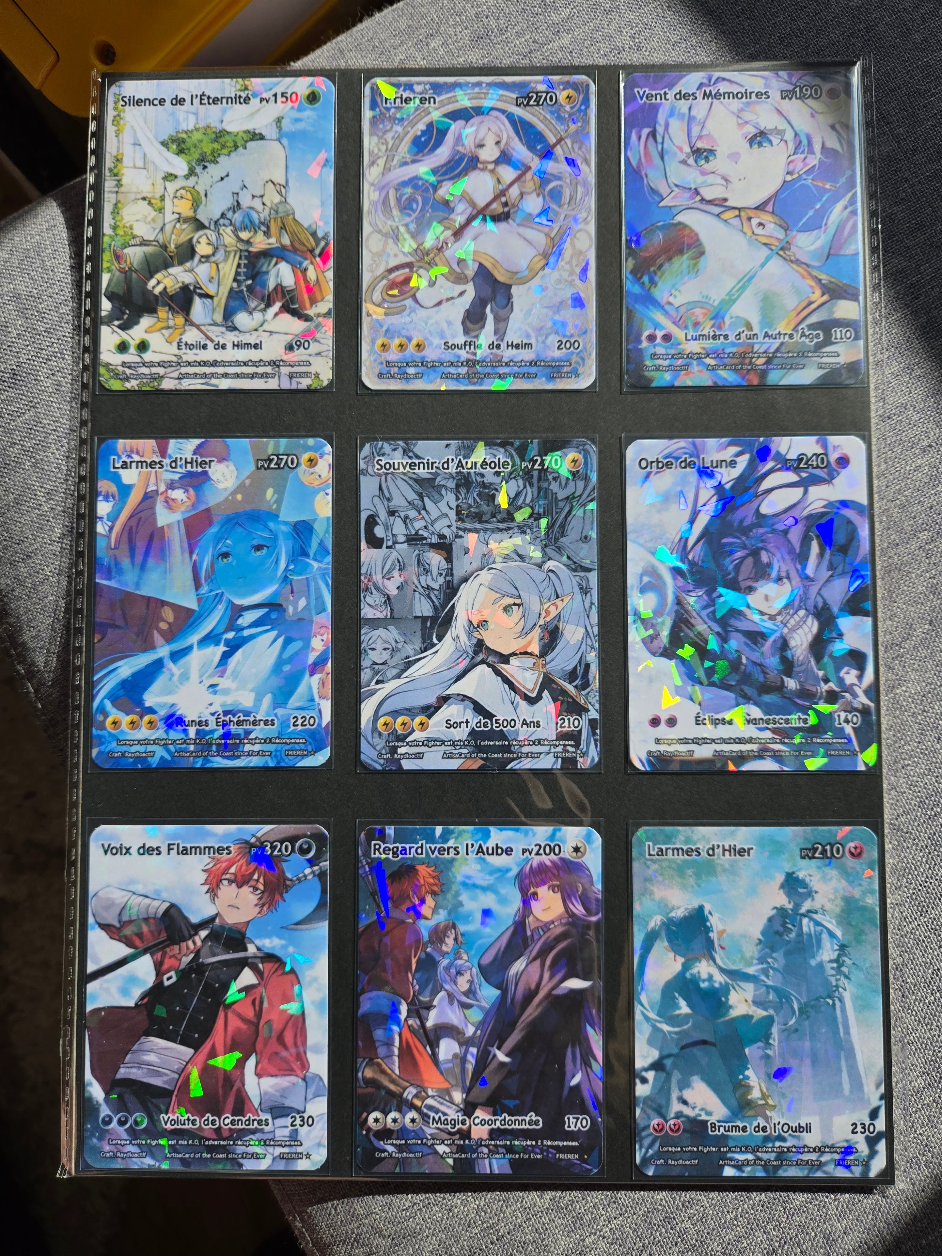 Set Frieren (Pokemon Style)
