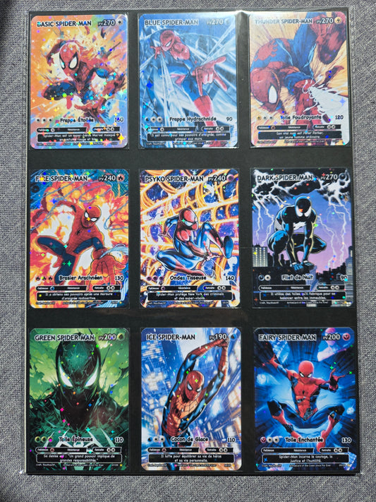 Set Spider Man Marvel