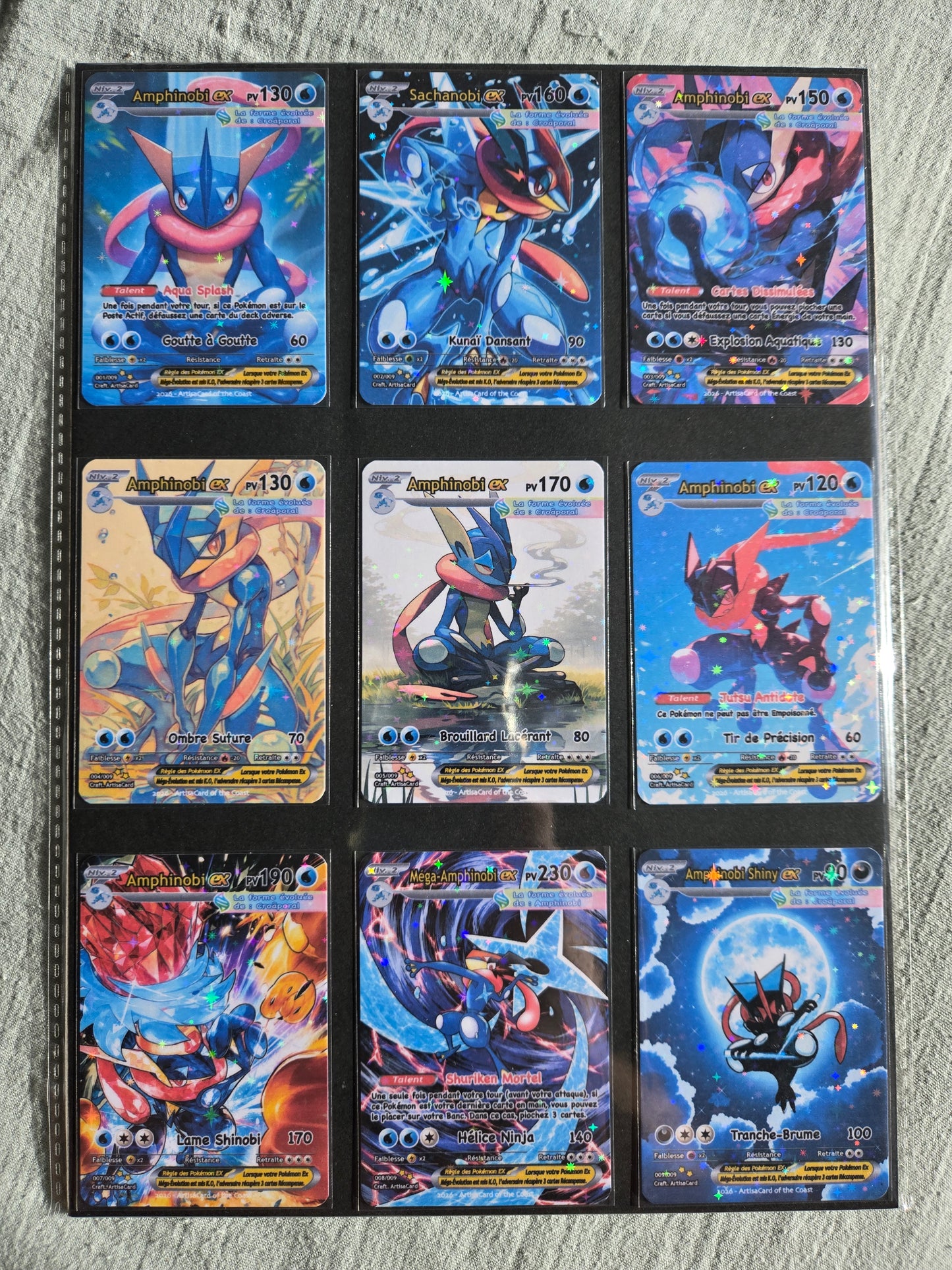 Amphinobi - Pokémon Set