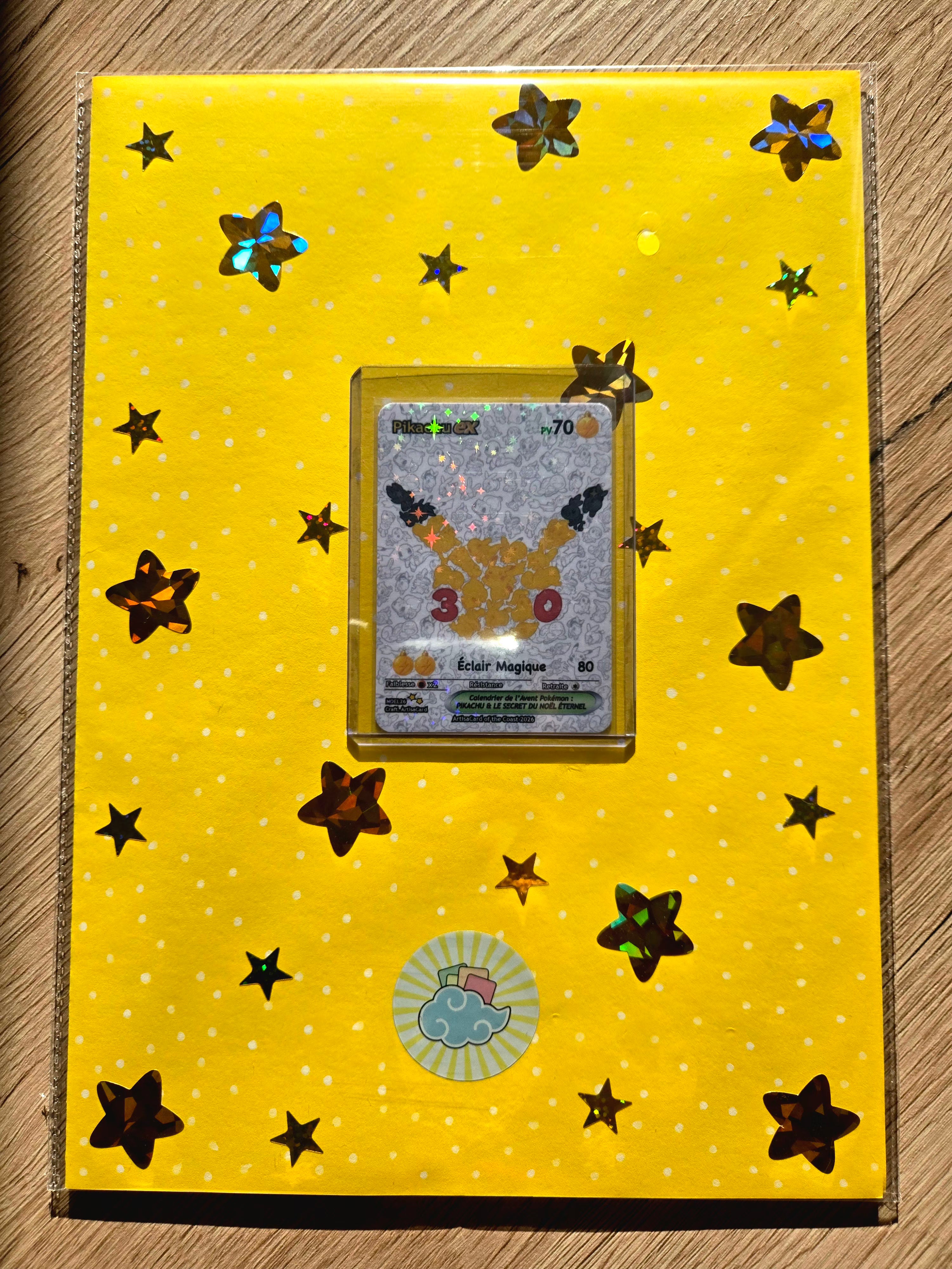 Pokémon 30 ans - Calendrier de l'Avent Pikachu