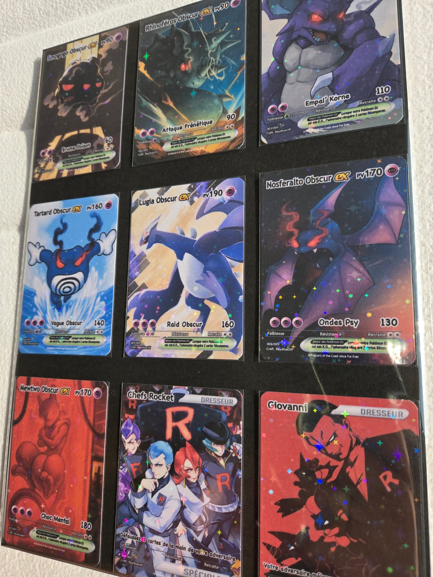 Set Pokémon Obscur Team Rocket