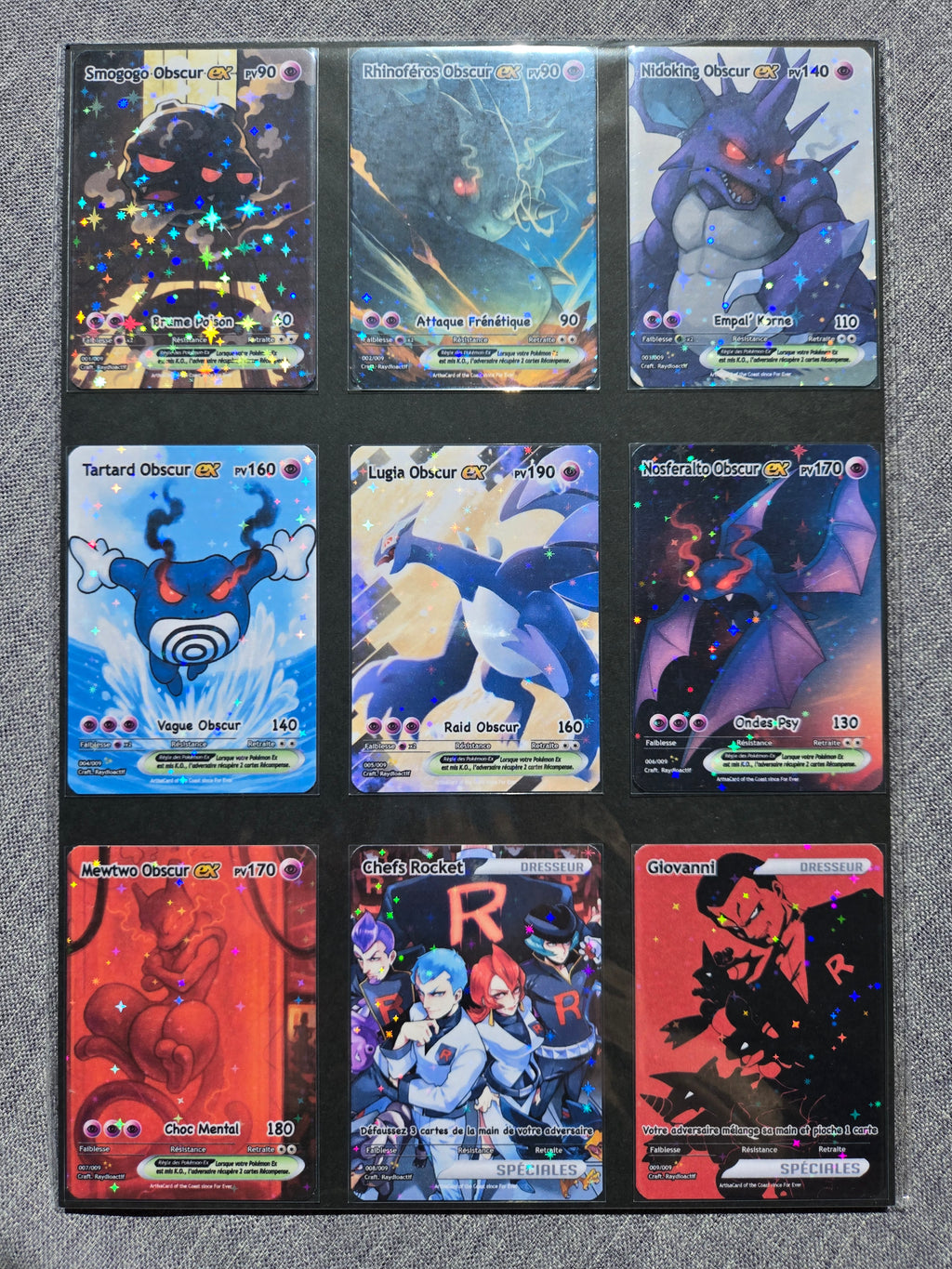 Set Pokémon Obscur Team Rocket
