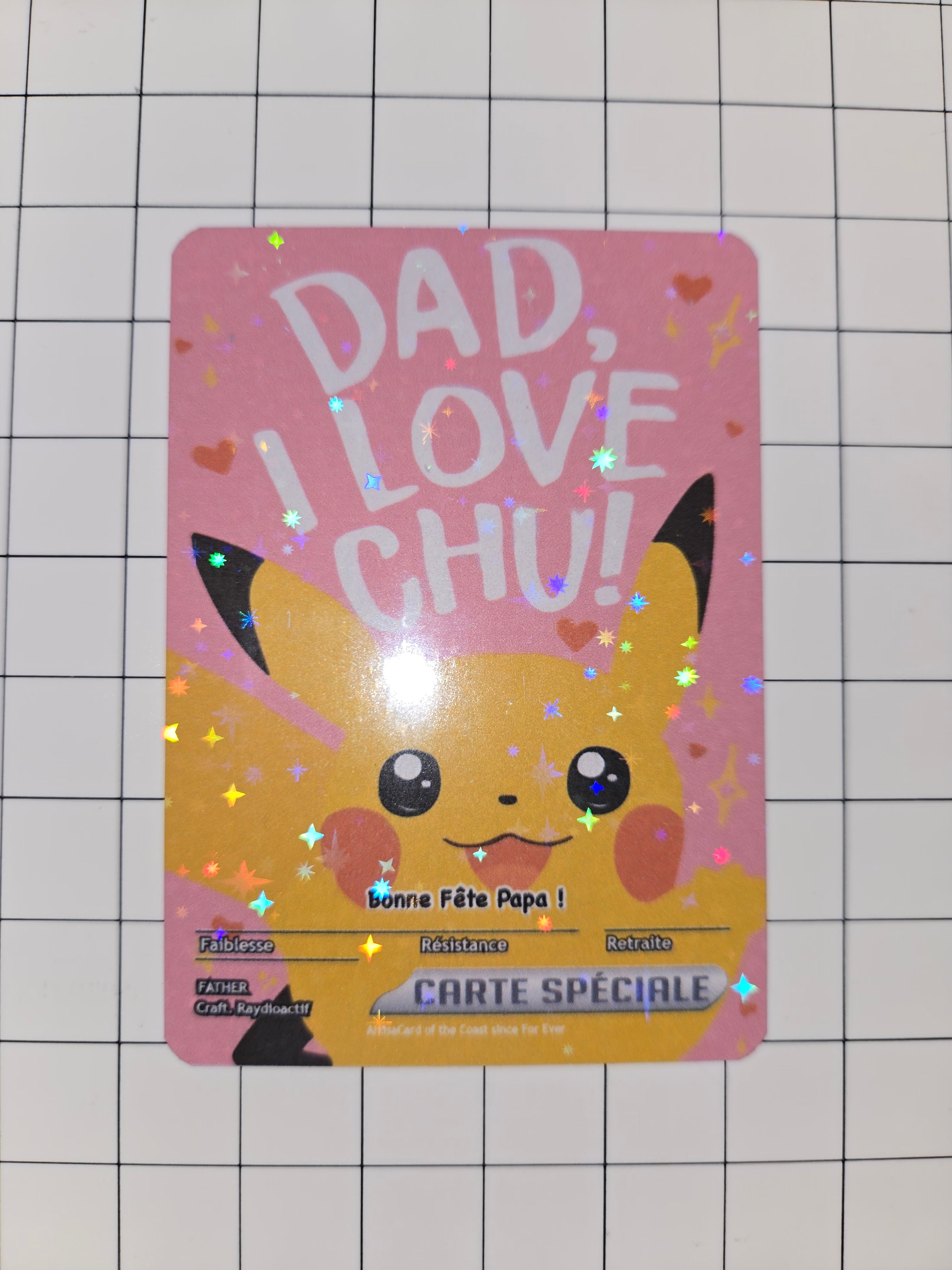 Pikachu Fête des Pères