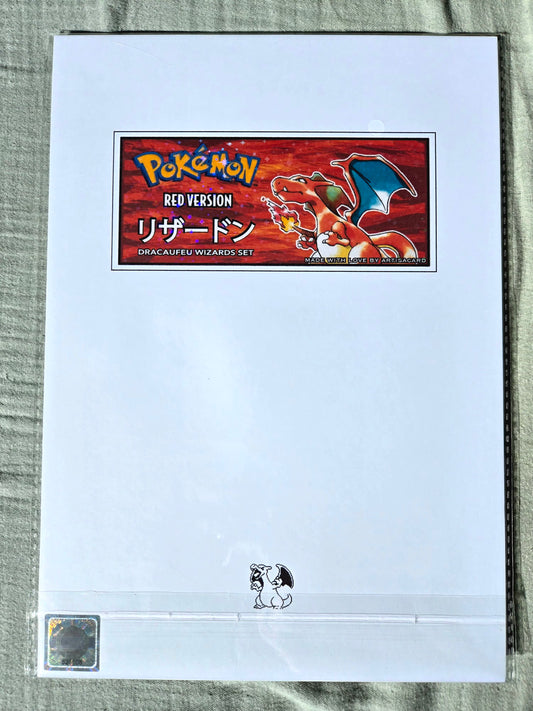 Pokémon Version Rouge - Dracaufeu