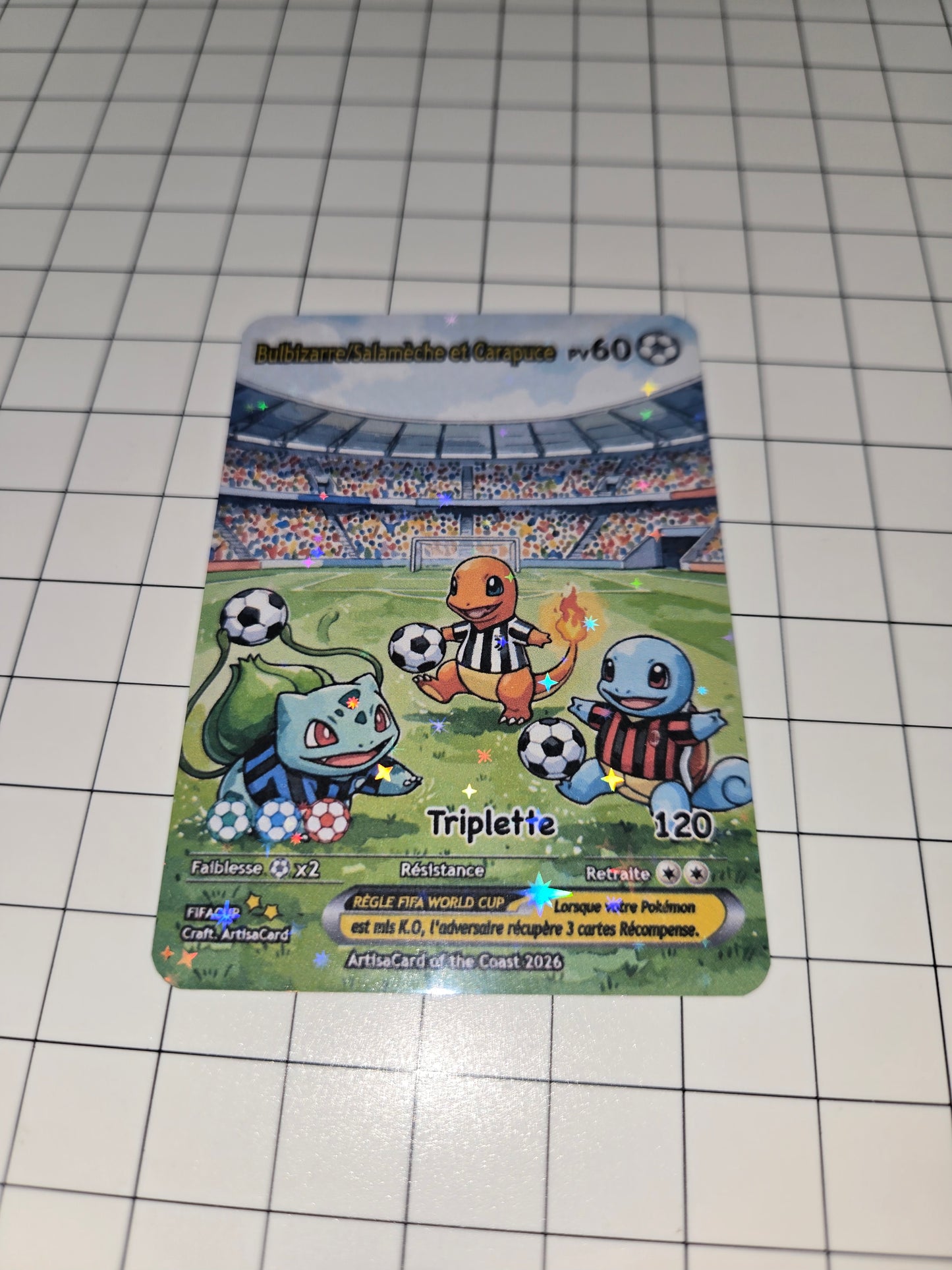 Fifa World Cup 2026 - Bulbizarre Salameche Carapuce
