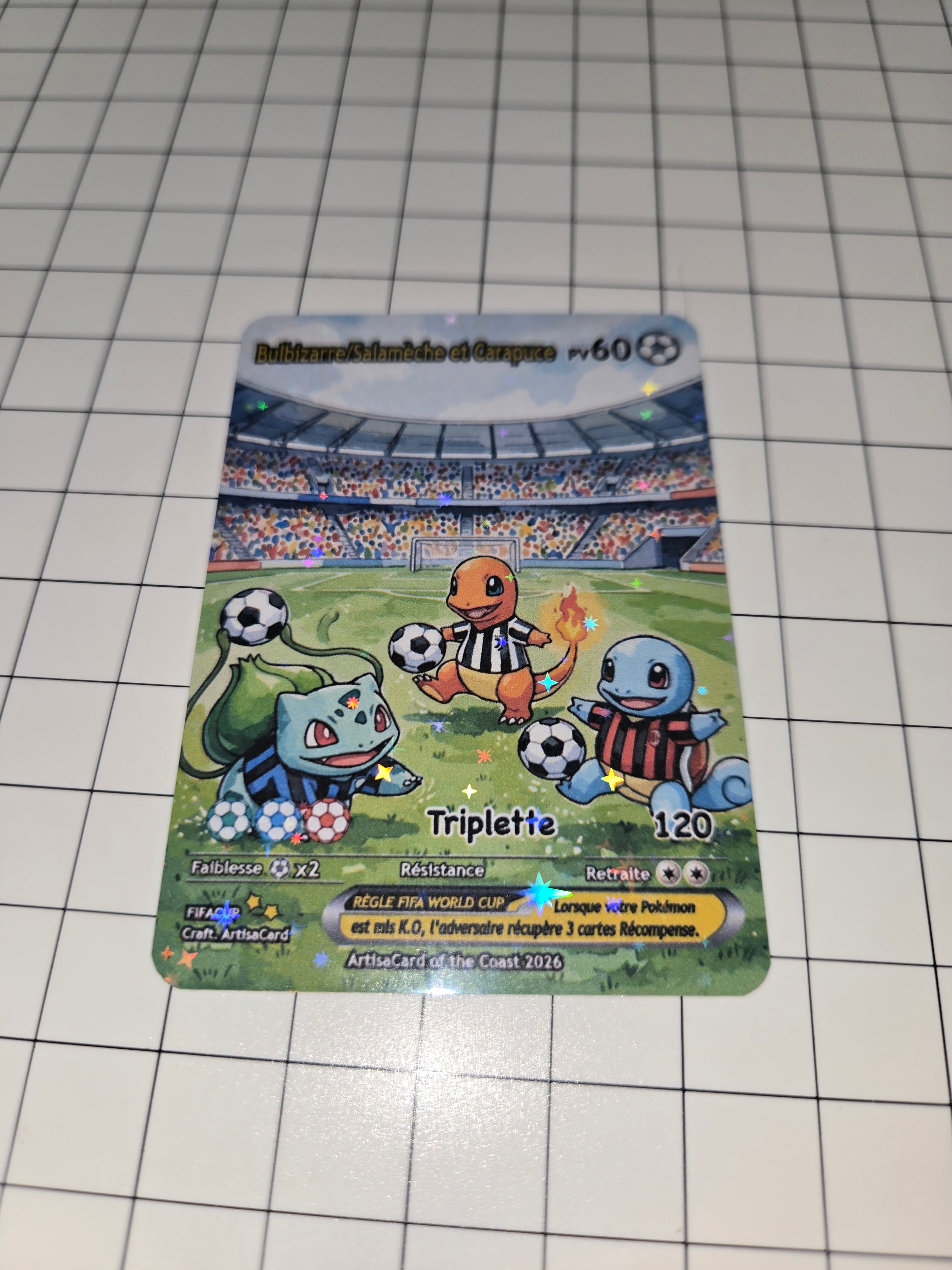 Fifa World Cup 2026 - Bulbizarre Salameche Carapuce