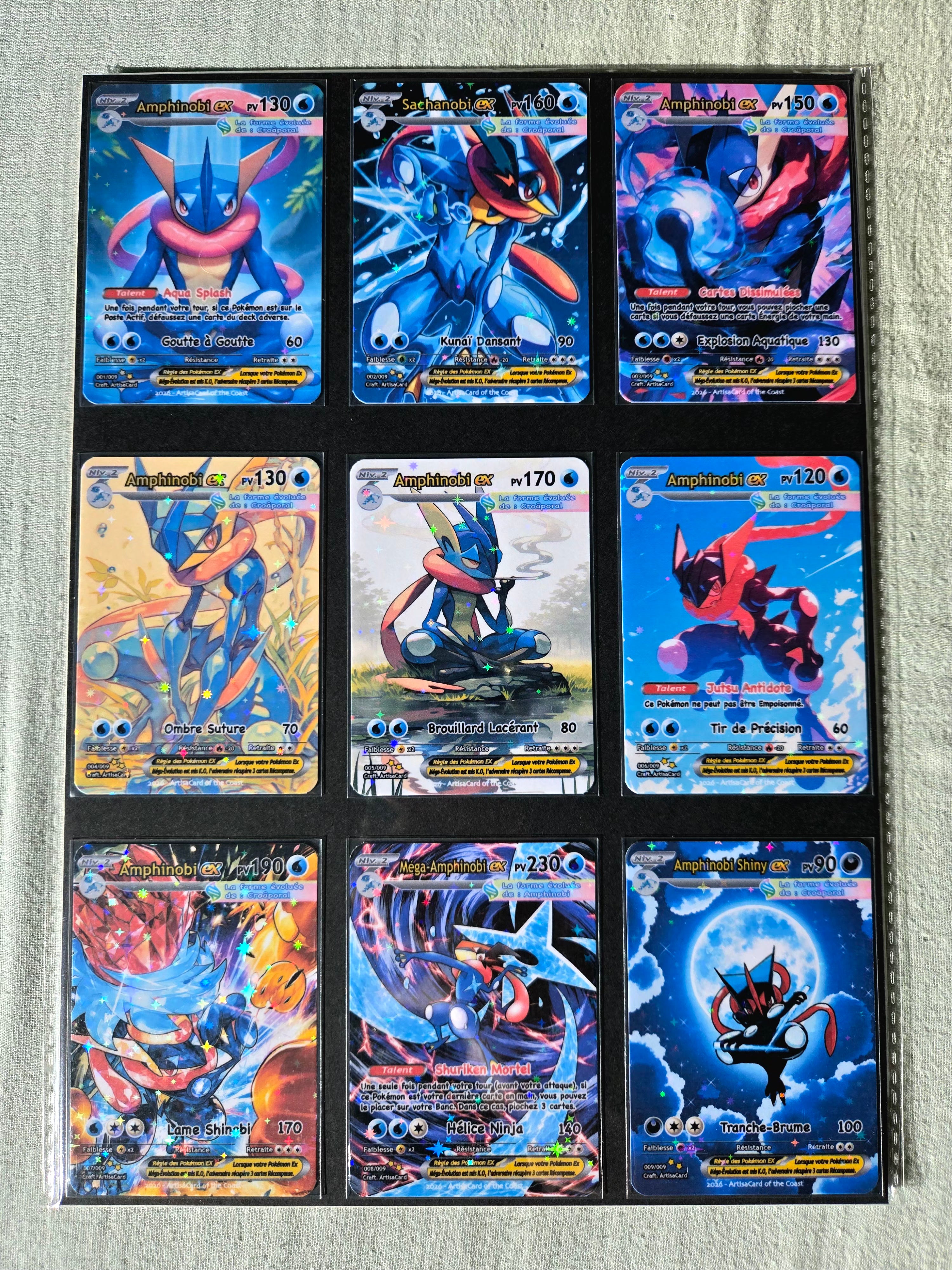 Amphinobi - Pokémon Set