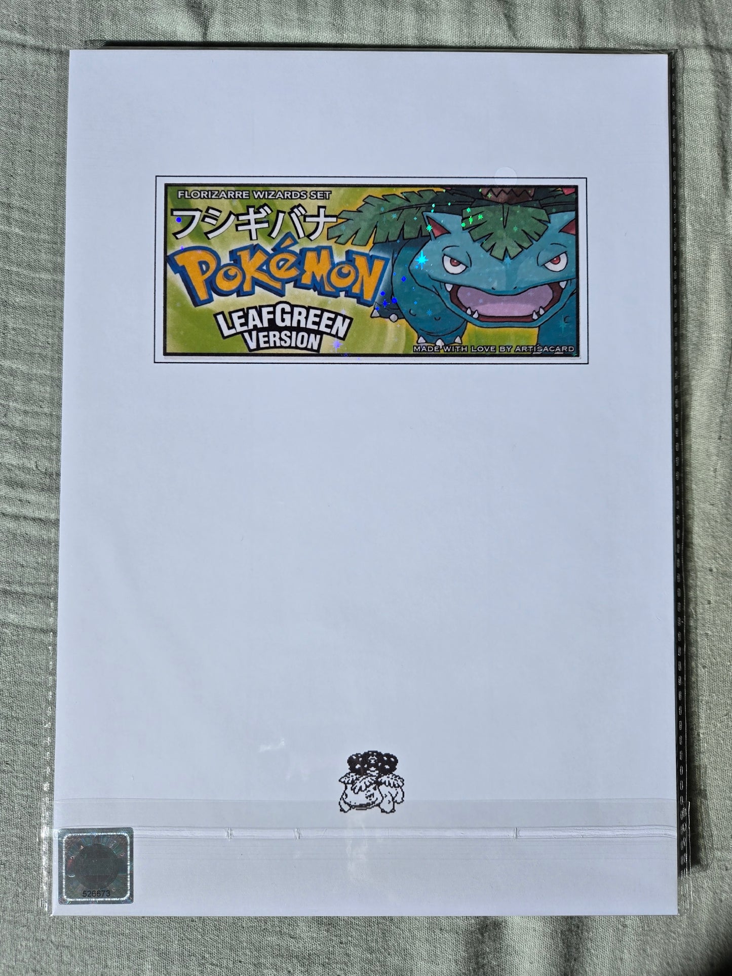 Pokémon Version Verte - Florizarre