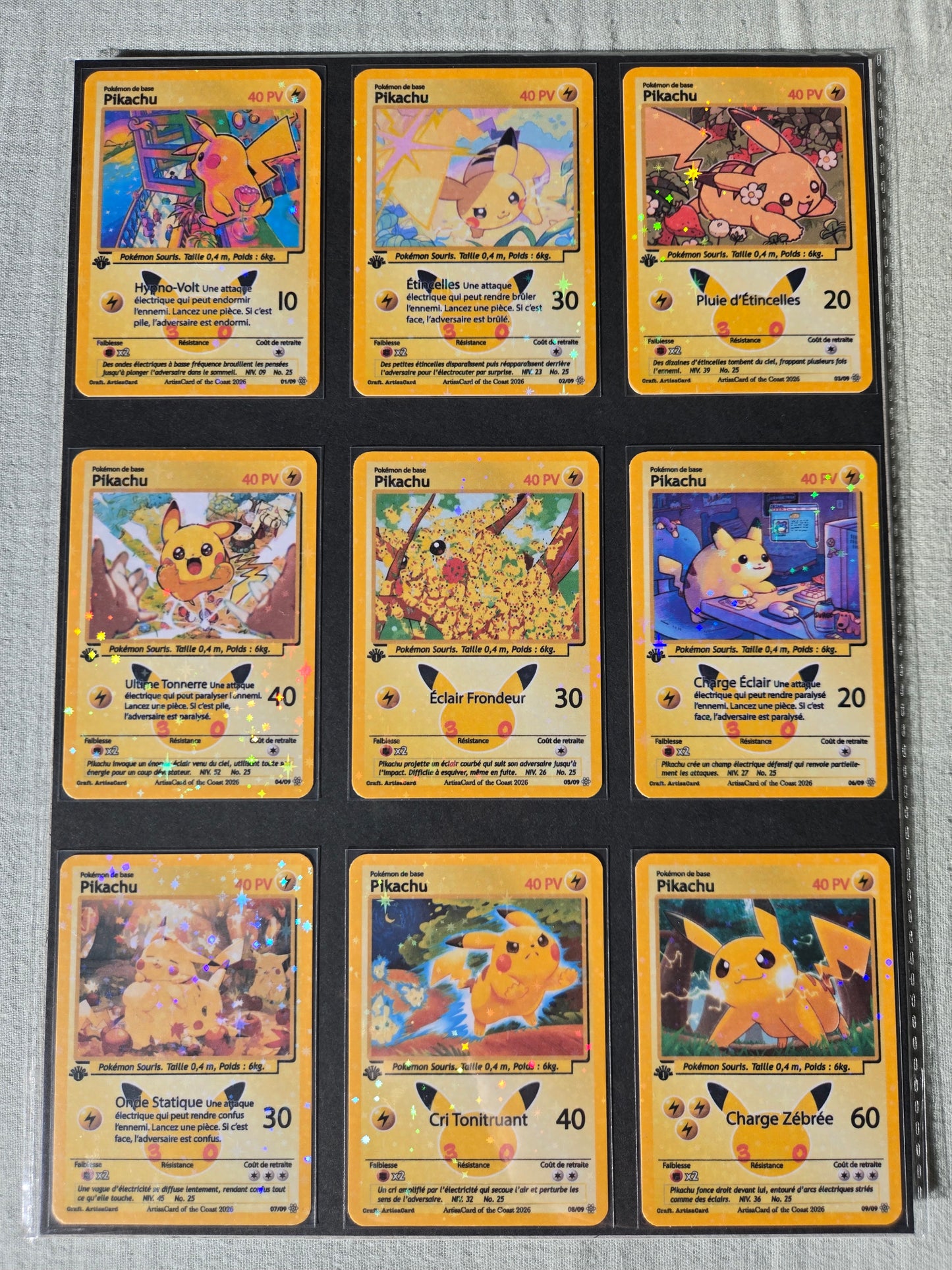Pokémon Pikachu Spécial 30 Ans