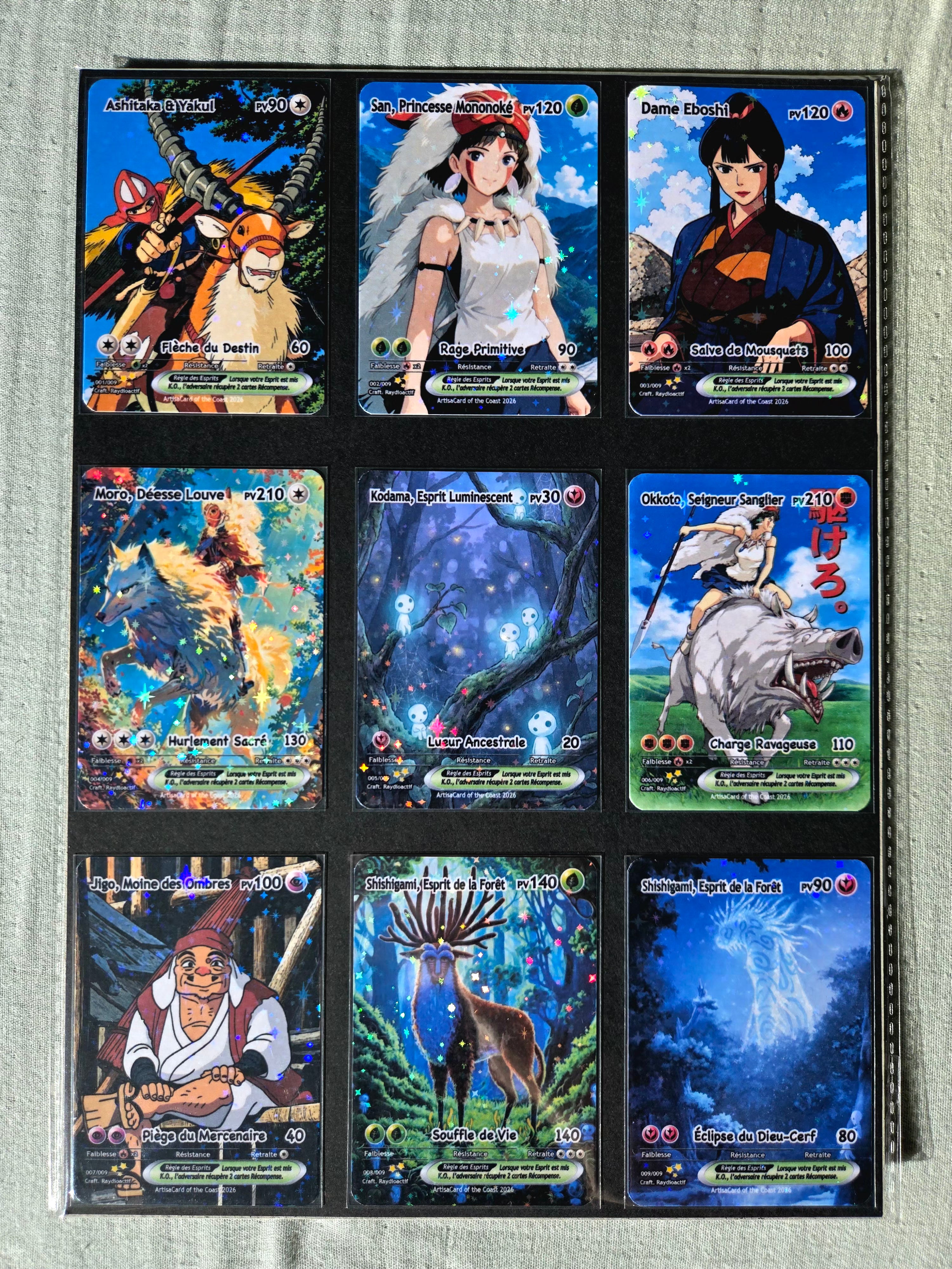 Princesse Mononoké Set Ghibli