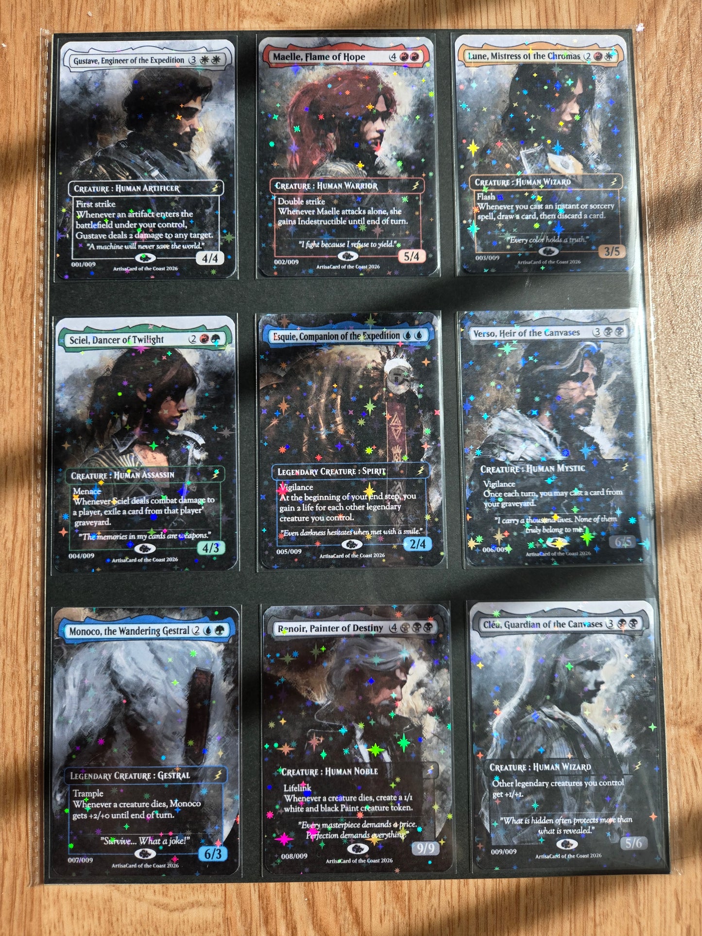 🇬🇧Clair Obscur Expedition 33 Painting MTG Set