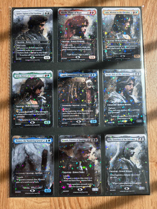 🇬🇧Clair Obscur Expedition 33 Painting MTG Set