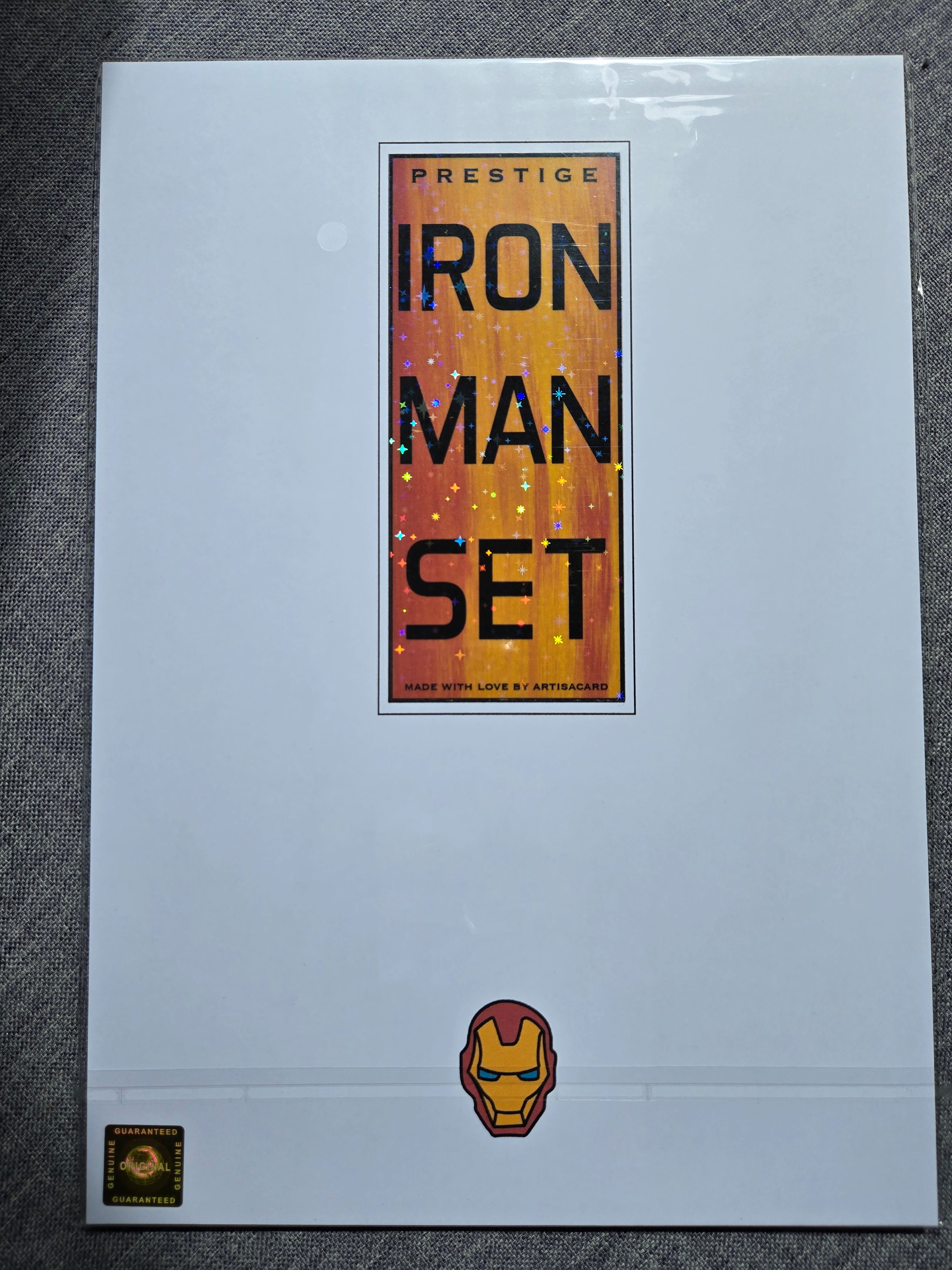 Set Iron Man Marvel