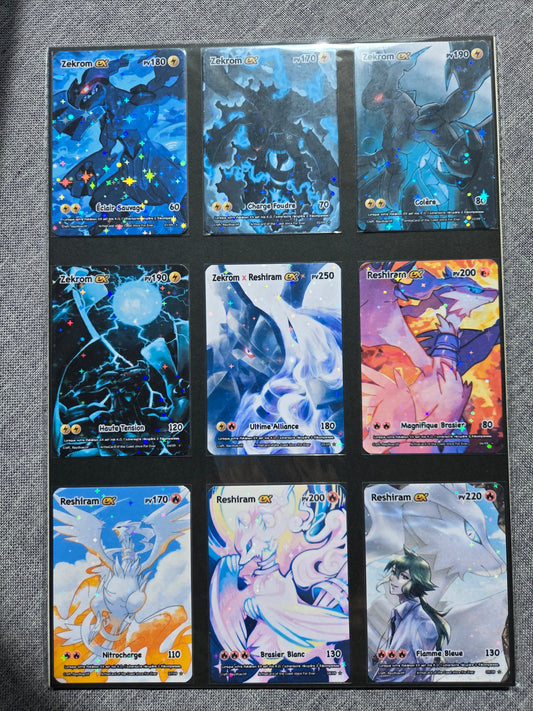 Set Zekrom x Reshiram