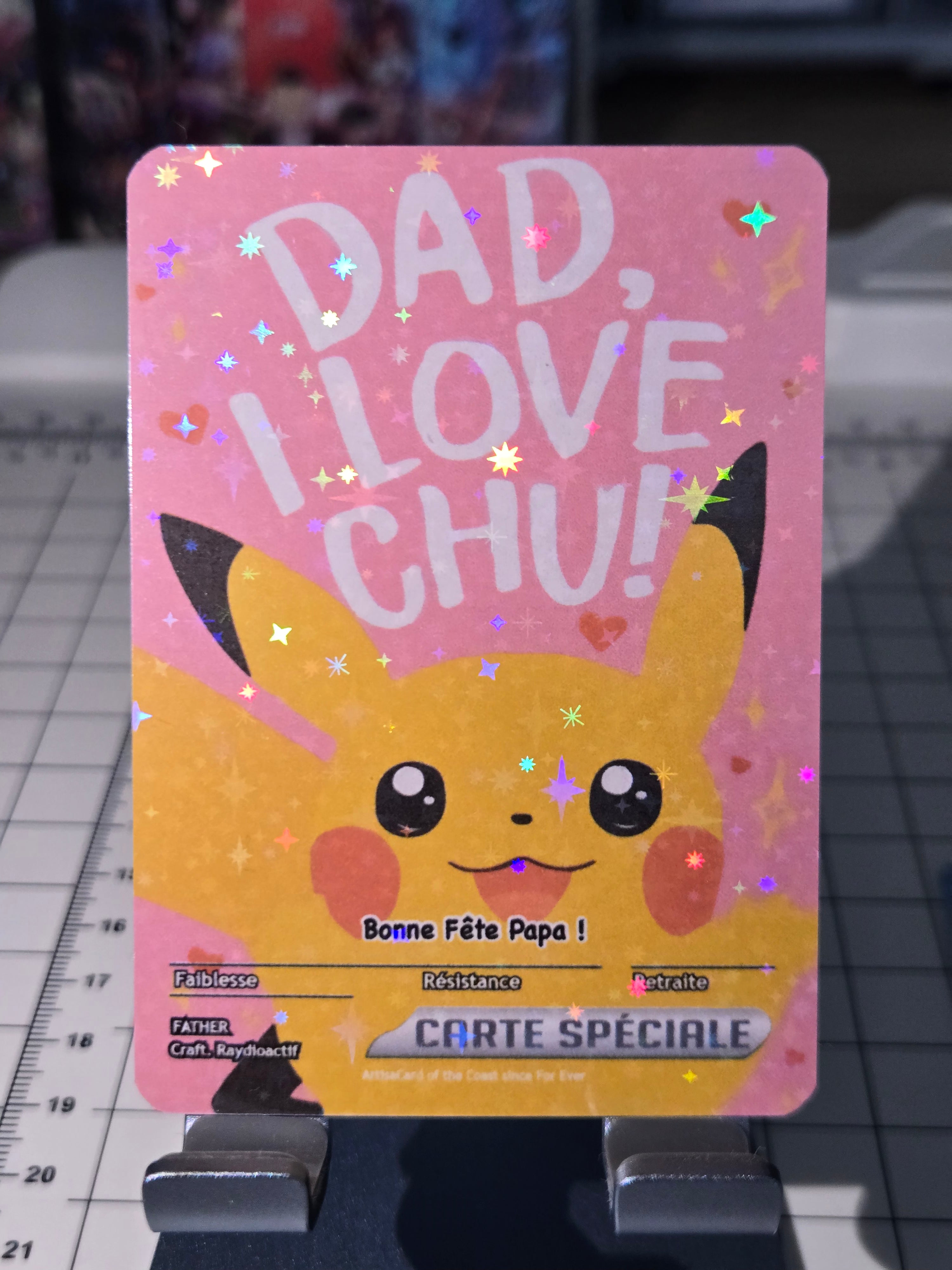 Pikachu Fête des Pères