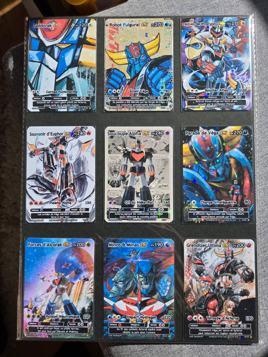 Set Goldorak (Pokémon Style)