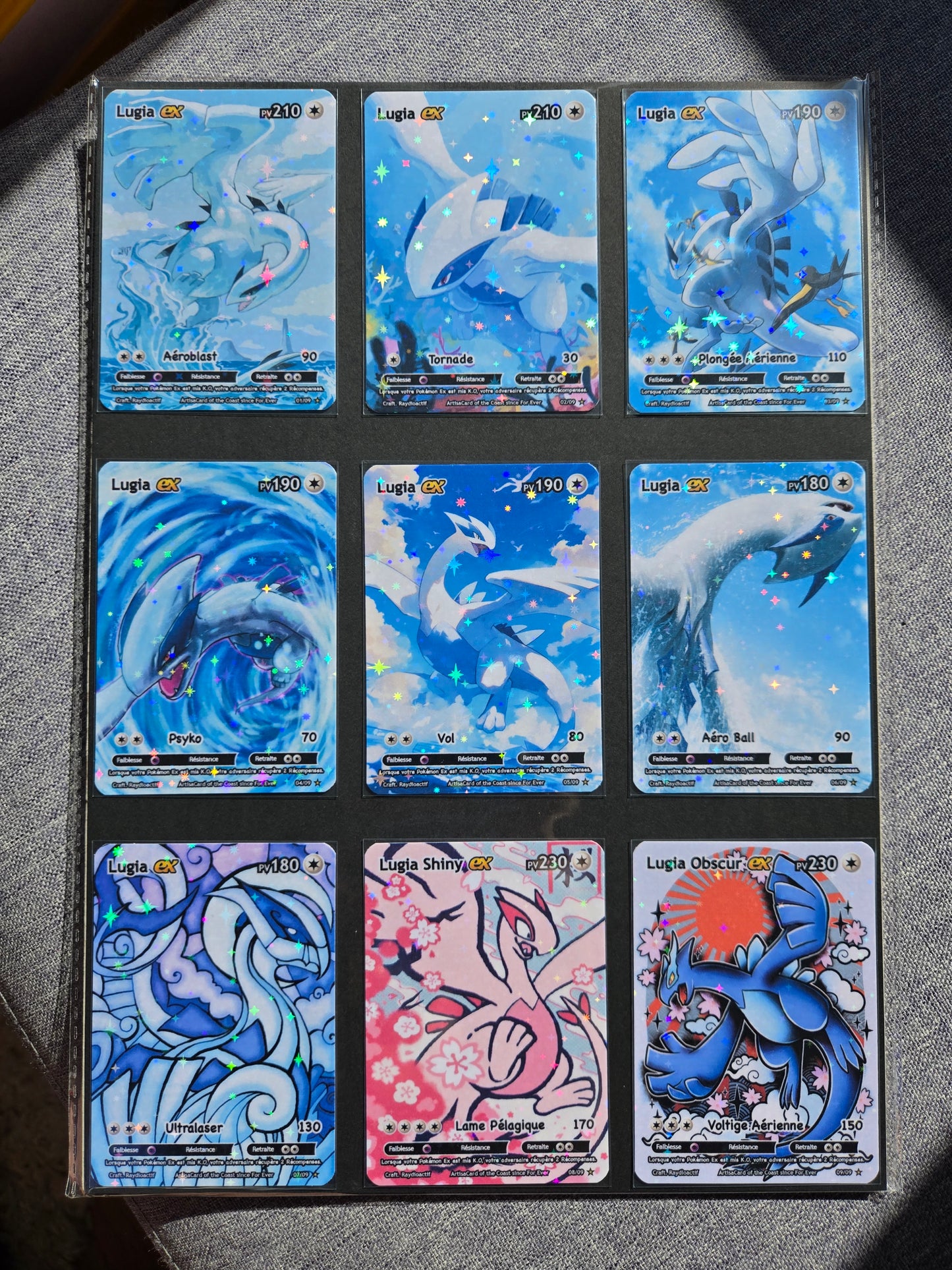 Set Lugia Ex