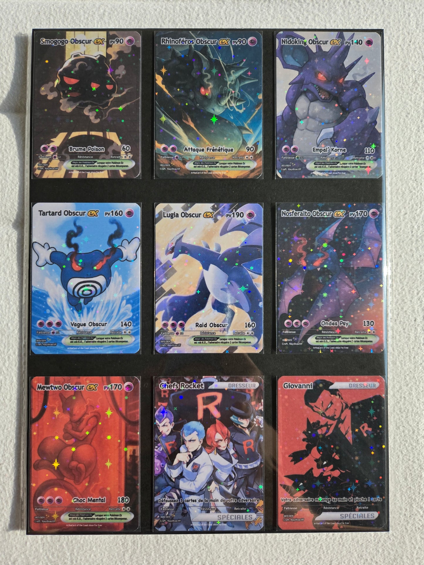 Set Pokémon Obscur Team Rocket