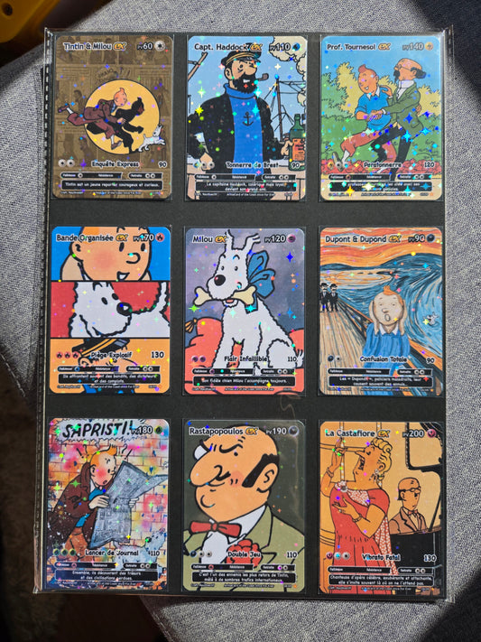 Set Tintin (Pokemon Style)