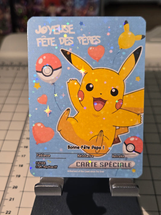 Pikachu Fête des Pères