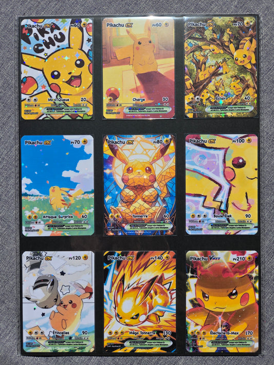 Set Pikachu Ex Full Art
