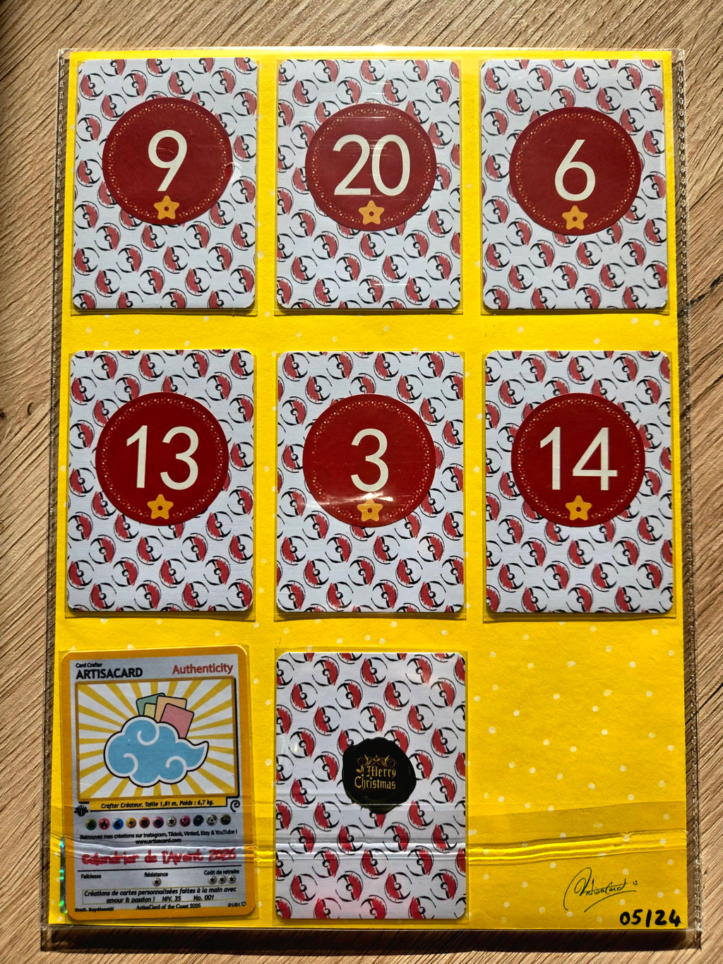 Pokémon 30 ans - Calendrier de l'Avent Pikachu