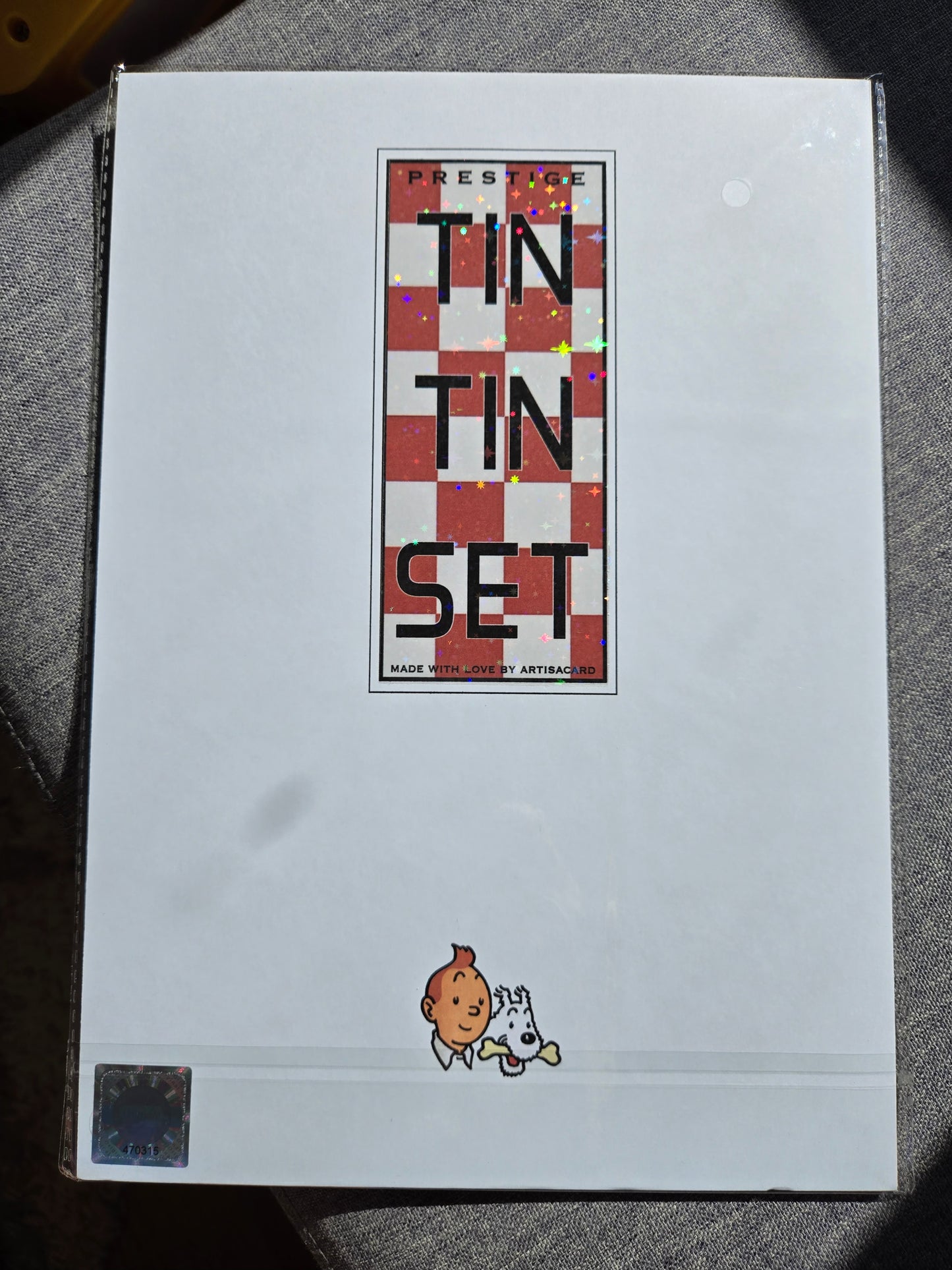 Set Tintin (Pokemon Style)