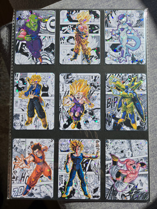 (No Text) Set Dragon Ball Z Primes (Pokemon Style / One Piece Manga)