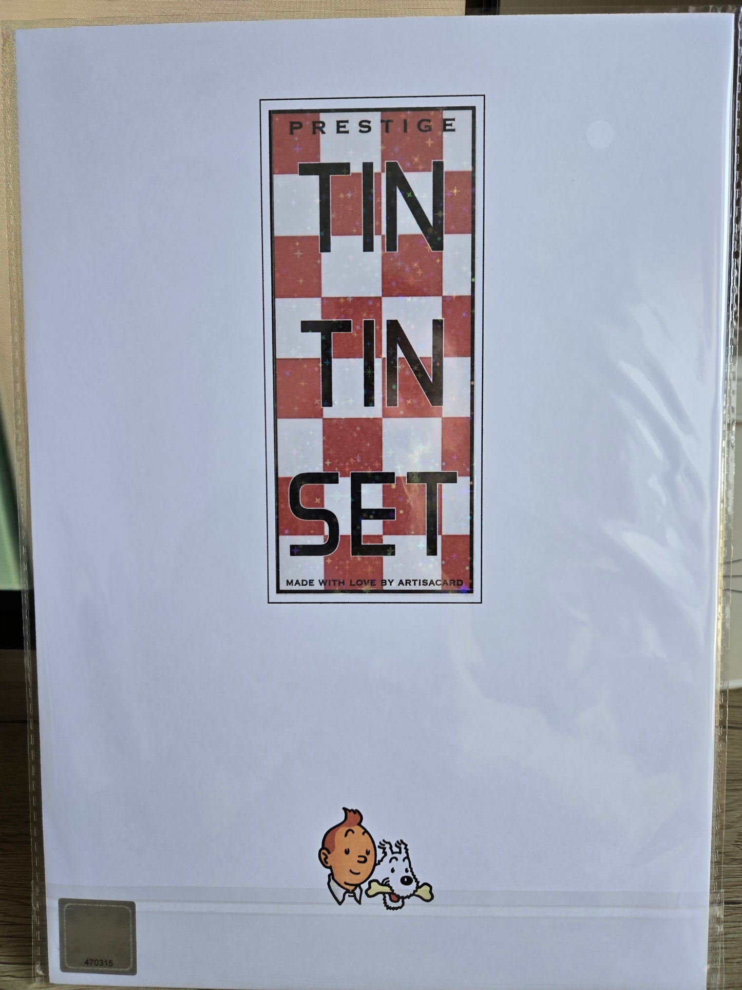 Set Tintin (Pokemon Style)