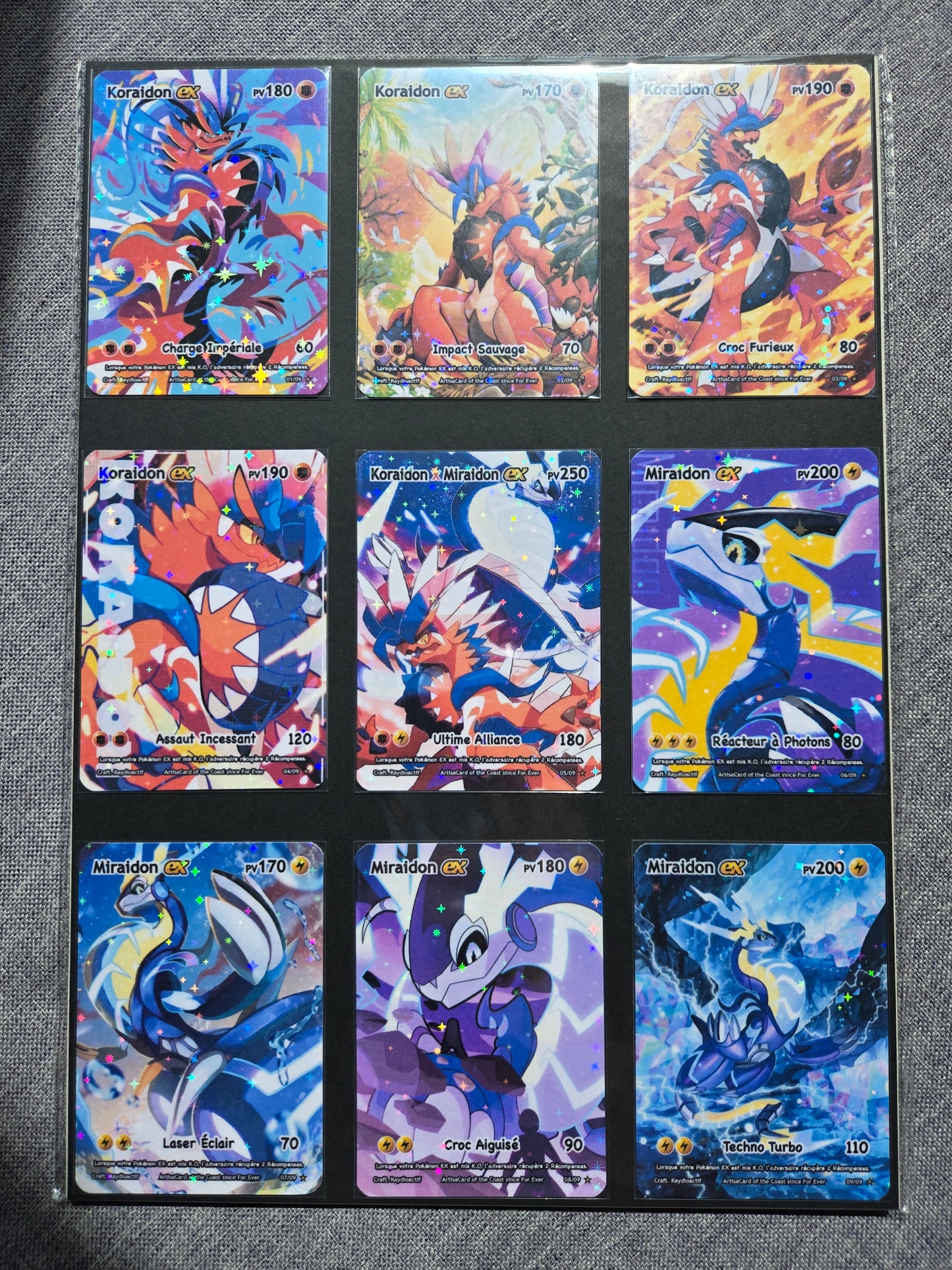 Set Koraidon x Miraidon