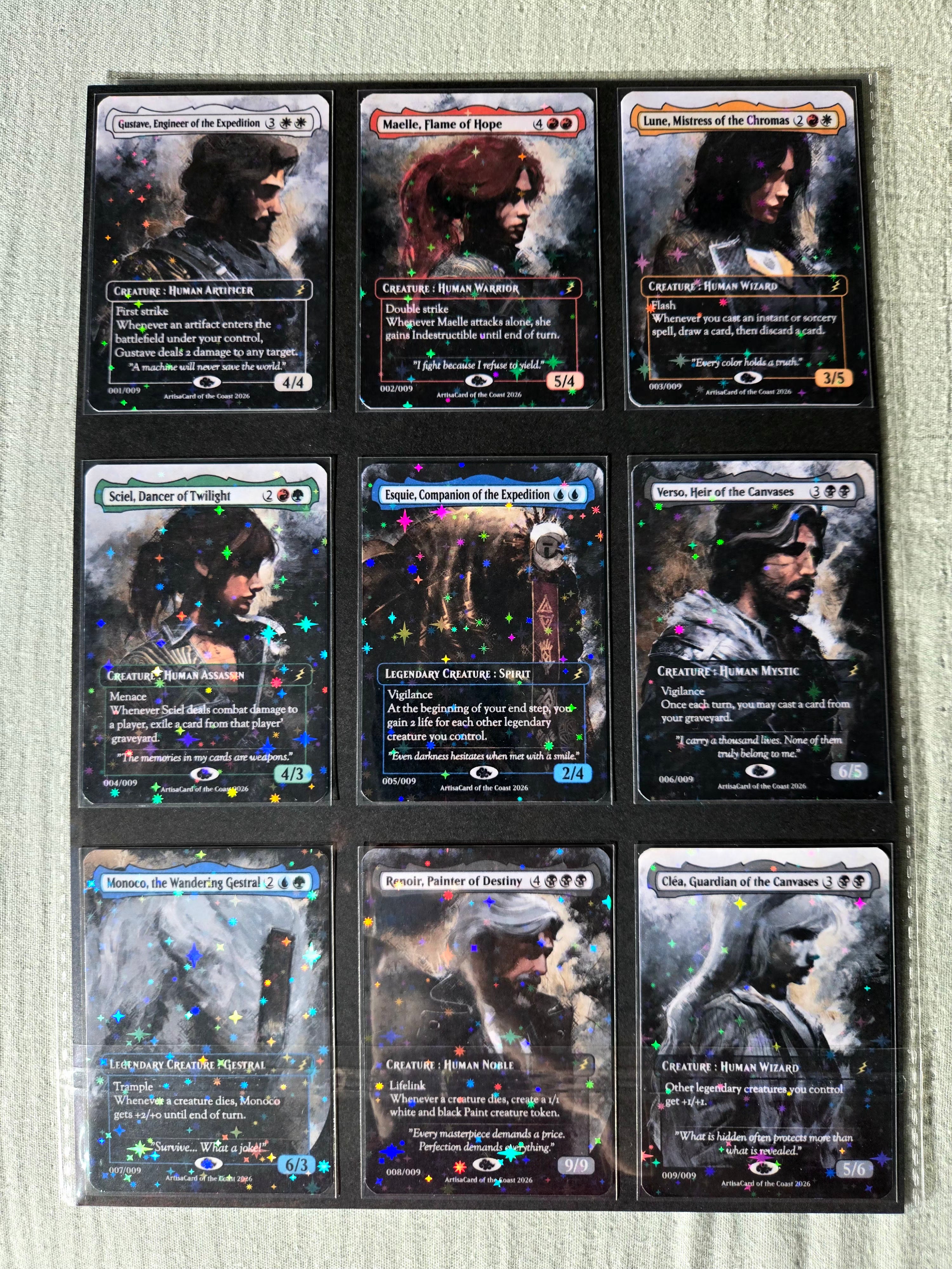 🇬🇧Clair Obscur Expedition 33 Painting MTG Set