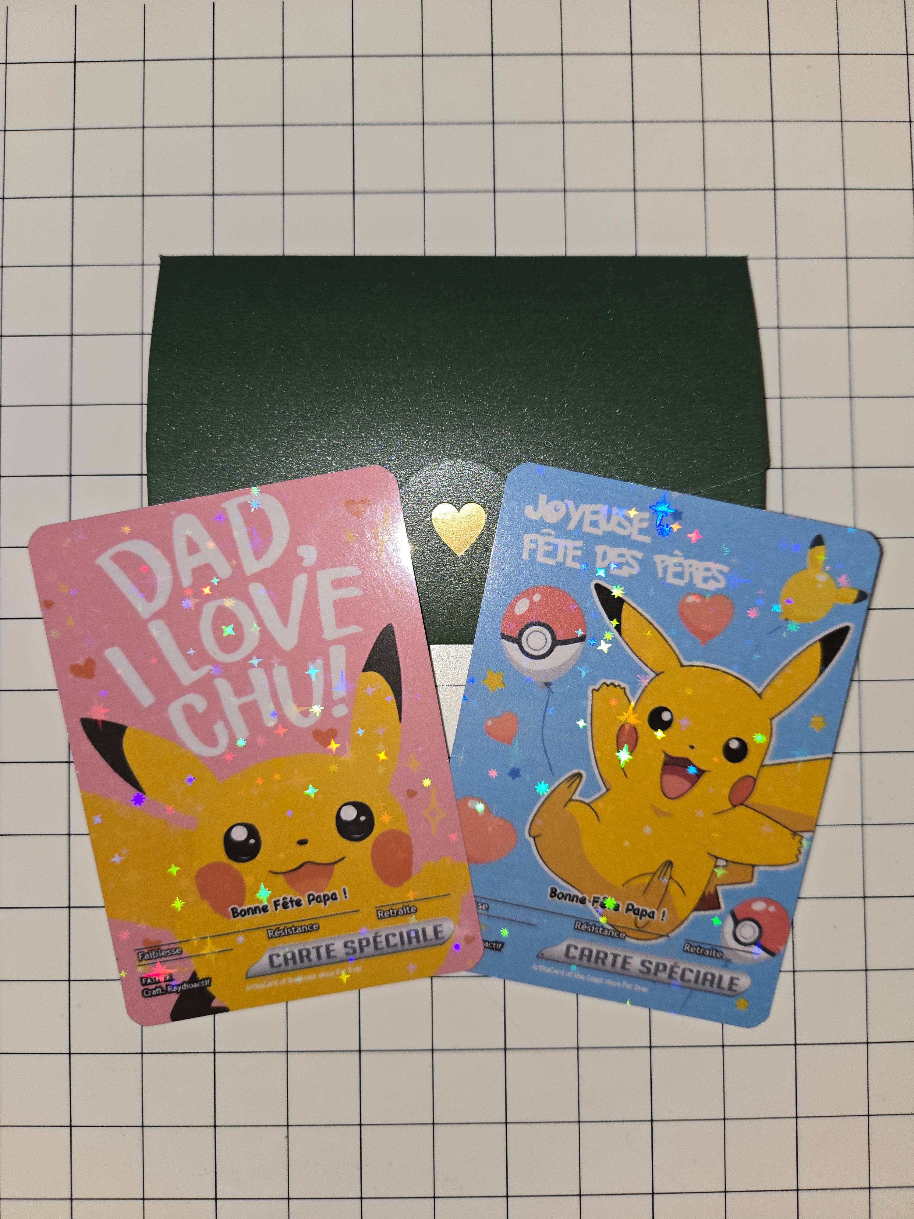 Pikachu Fête des Pères DUO