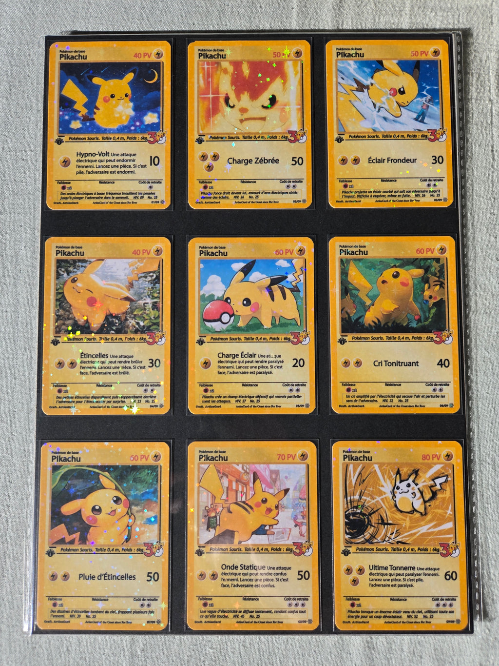 Set Pokémon 30th Pikachu
