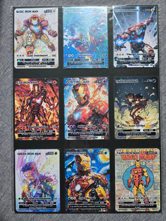 Set Iron Man Marvel