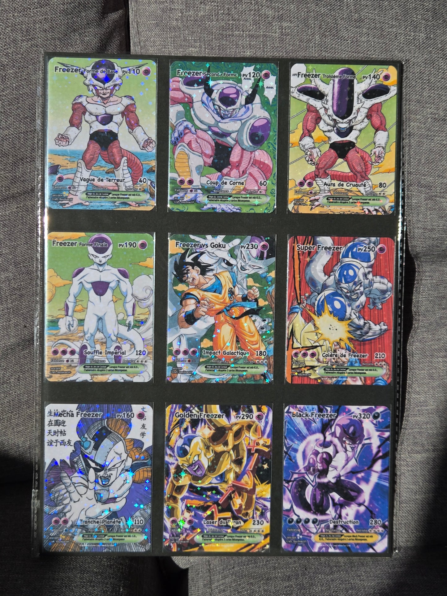 Set Dragon Ball Z - Frieza (Freezer)
