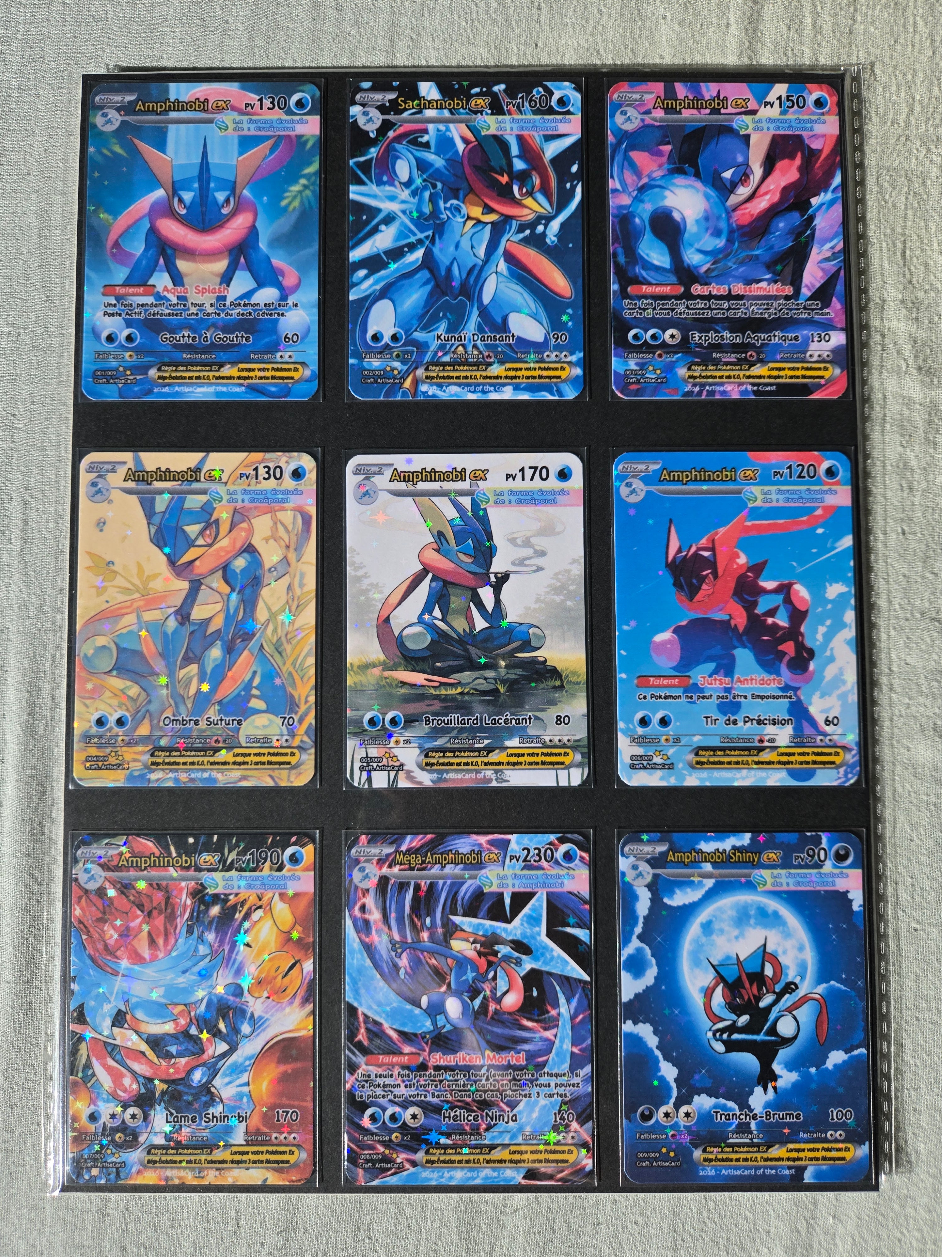Amphinobi - Pokémon Set