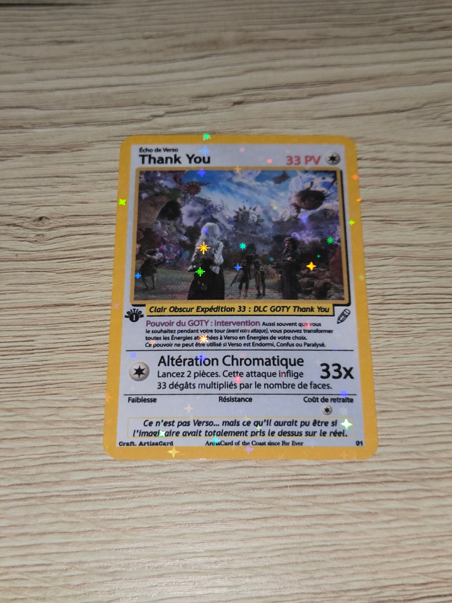 Clair Obscur Expédition 33 GOTY Thank You