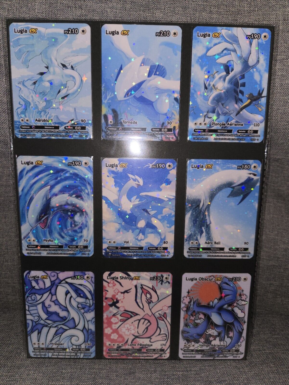 Set Lugia Ex