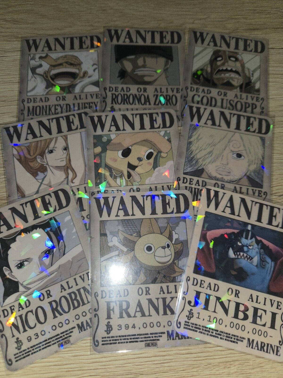 Set One Piece Wanted Wano