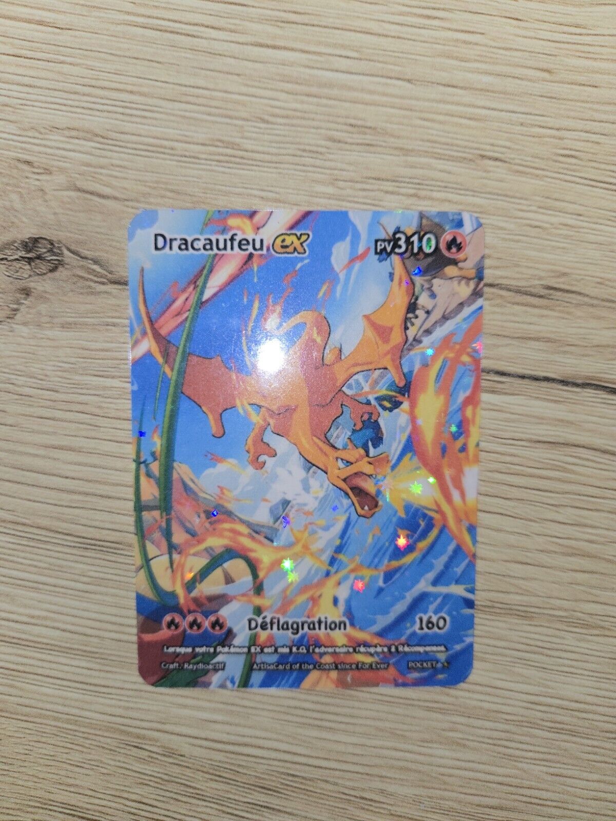 Dracaufeu Ex Pocket